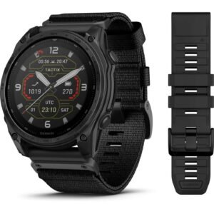 Garmin tactix 8 Solar GPS Smartwatch - 51mm - Schwarz/Dunkelgrau DLC Titan
