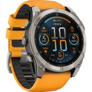 Garmin fenix 8 AMOLED Sapphire GPS Smartwatch - 51mm - Graphit/Titanium Titan