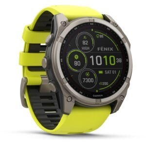 Garmin fenix 8 Sapphire Solar GPS Smartwatch - 51mm - Graphit/Titanium Titan